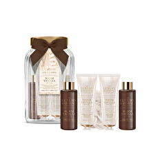 The Luxury Bathing Company Gift Set In A Glass Jar Vanilla 5 Pcs The Luxury Bathing Company Gift Set In A Glass Jar Vanilla 5 Pcs