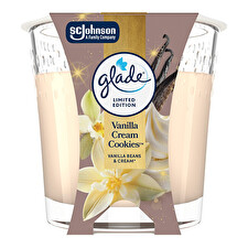 Glade Vanilla Cream Cookies Scented Candle 112 G Glade Vanilla Cream Cookies Scented Candle 112 G