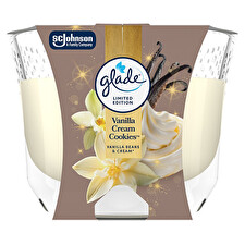Glade Vanilla Cream Cookies Scented Candle 204 G Glade Vanilla Cream Cookies Scented Candle 204 G