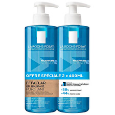 La Roche Posay Purifying Foaming Gel 2x 400ml La Roche Posay Purifying Foaming Gel 2x 400ml