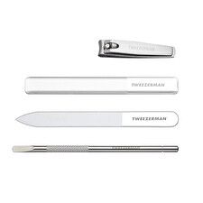 Tweezerman Manicure Set With Glass Files Glass Manicure Set Tweezerman Manicure Set With Glass Files Glass Manicure Set