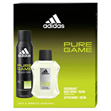 Adidas Pure Game - Voda Po Holení 100ml & Deodorant Ve Spreji 150ml Adidas Pure Game - Voda Po Holení 100ml & Deodorant Ve Spreji 150ml