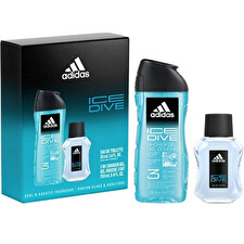 Adidas Ice Dive - Eau De Toilette 50ml & Sprchový Gel 250ml Adidas Ice Dive - Eau De Toilette 50ml & Sprchový Gel 250ml