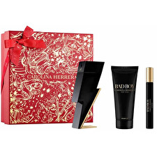 Carolina Herrera Bad Boy - Eau De Toilette 100ml & Sprchový Gel 100ml & Eau De Toilette 10ml Carolina Herrera Bad Boy - Eau De Toilette 100ml & Sprchový Gel 100ml & Eau De Toilette 10ml