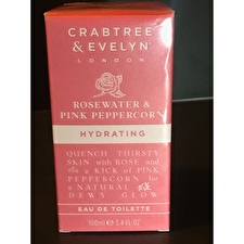 Crabtree & Evelyn Rosewater & Pink Peppercorn Eau De Toilette For Women 100ml