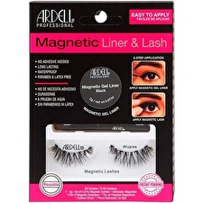 Ardell Magnetic Liner & Lash Wispies Eyelashes & Gel Liner 3 Units