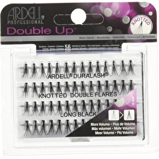 Ardell Individuals Double Up Knotted Double Flares #long Black 56 U