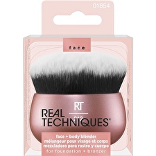 Real Techniques Flawless Base Blending Multi Face Brush Honey Based Color