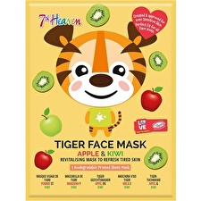 7th Heaven Animal Tiger Face Mask 1 U