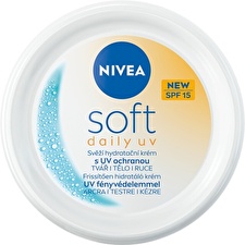Nivea Moisturizing Cream With Uv Protection Spf 15 Soft (daily Uv Cream) 100ml