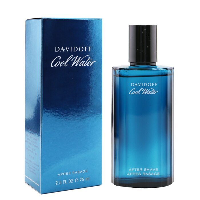 Davidoff Cool Water After Shave Splash 75ml Cosmetics Now Australia