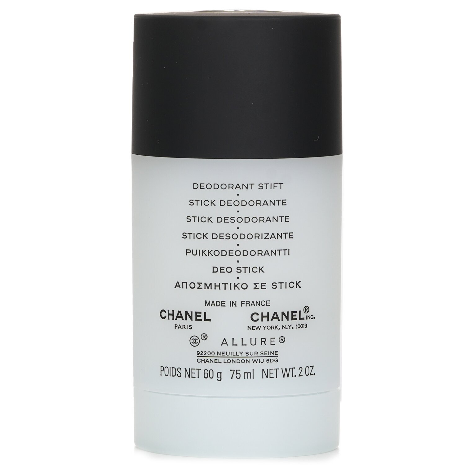 Men's Deodorant Allure Homme Sport Deo Stick 75ml Chanel