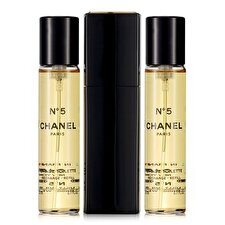 Chanel No.5 Eau de Toilette Spray Purse And 2 Refills (limitierte Auflage) 3x20ml/0.7oz