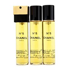 Chanel No.5 Eau De Toilette Purse Spray Refills 3x20ml/0.7oz