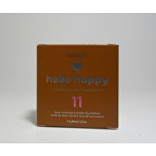 Benefit Hello Happy Velvet Matte Finish Compact Foundation 11 Dark Neutral 7 G