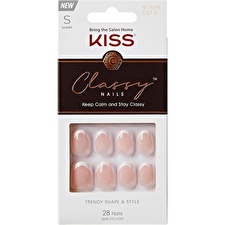 Kiss Classy Nails Gel Nails (exclusive Only) 28 Pcs