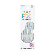 Kiss Self-adhesive Nails Impress Color Fx (sour Love) 30 Pcs