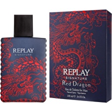 Replay Signature Red Dragon Eau De Toilette For Men 50ml