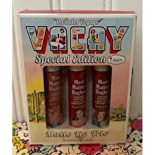 the Balm Voyage Vacay Matte Lip Trio Special Edition By The Balm For Women - 3 Pc 22ml/0.75oz Lipstick - Persistent 22ml/0.75oz Lipstick - Charismatic 22ml/0.75oz Lipstick - Adventurous 22ml/0.75oz