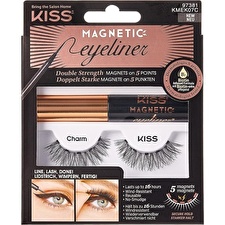 Kiss My Face Magnetic Eyeliner & Lash Kit - Magnetic False Eyelashes With Eyeliner