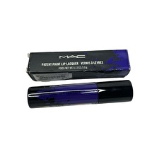 Mac Patent Paint Lacquer Liquid Lipstick Shellac Shocked 3.8ml