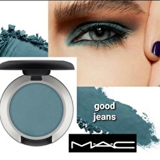 MAC Cosmetics Matte Eye Shadows (powder Kiss Matte Eye Shadow) 1.5 G - Shade: Good Jeans