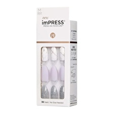 Kiss Self-adhesive Nails Impress Medium Awestruck 30 Pcs