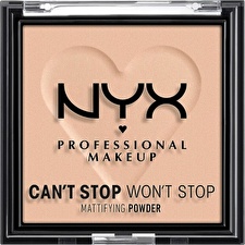 Nyx Professional Make Up Can't Stop Won't Stop Mattifying Powder #light Medium