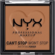 Nyx Professional Make Up Can't Stop Won't Stop Mattifying Powder #mocha