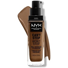 Nyx Professional Make Up Can't Stop Won't Stop Full Coverage Foundation #deep Sable