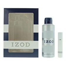 Izod Set Izod: White Eau De Toilette For Men 15ml & White Scented Spray For Men 200ml