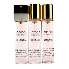 Chanel Coco Mademoiselle Twist & Spray Eau De Parfum Refill 3x20ml/0.7oz