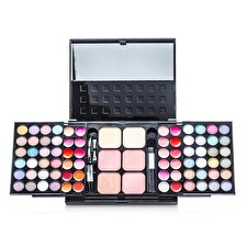 Cameleon MakeUp Kit 396 (48x Lidschatten, 24x Lippenfarbe, 2x gepresstes Puder, 4x Rouge, 5x Applikator)