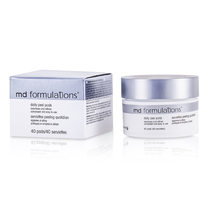 MD Formulations Daily Peel Pads 40pads | Cosmetics Now Australia