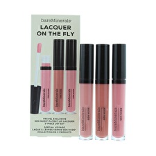 BareMinerals Lacquer On The Fly Set Bareminerals: Gen Nude Liquid Lipstick Cant Even 3.7ml & Gen Nude Liquid Lipstick Dahling 3.7ml & Gen Nude Liquid Lipstick Major 3.7ml