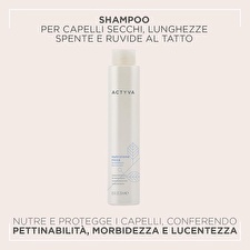 Kemon Actyva Nutrizione Ricca Rich Nutrition Shampoo - Vyživující šampon Pro Hrubé Vlasy 250ml