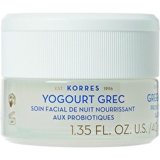 Korres Greek Yoghurt Probiotic Nourishing Body Cream For Face At Night 40ml