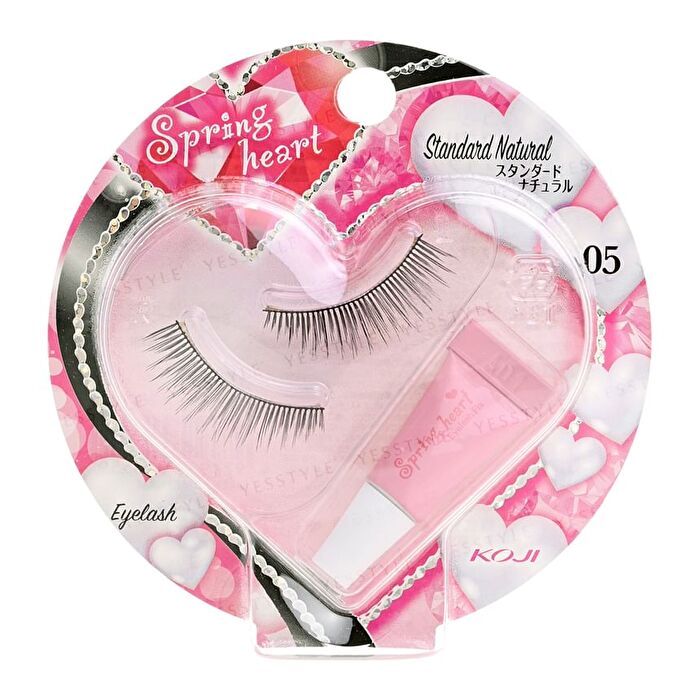 Spring Heart Eyelash - 06 Elegant Long - 1 pair