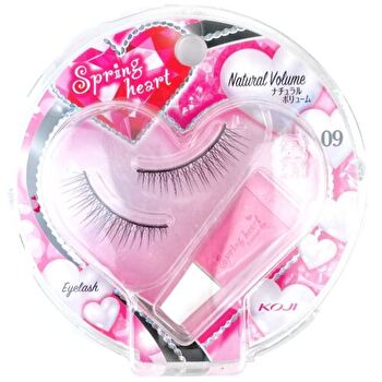 Spring Heart Eyelash - 05 Standard Natural - 1 pair