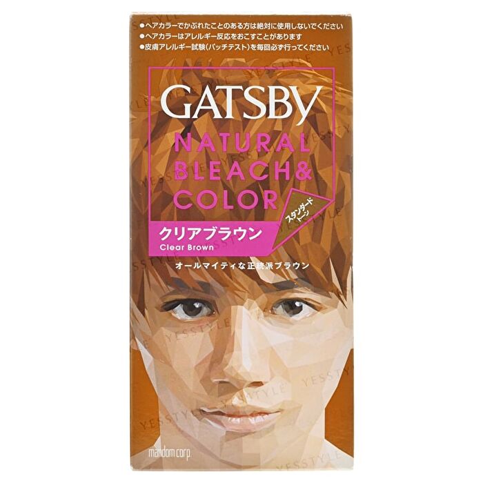Gatsby Natural Bleach & Hair Color - Ash Caramel