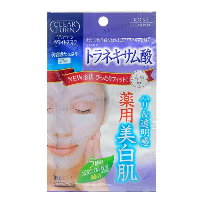 Clear Turn White Mask - Collagen - 5 pcs