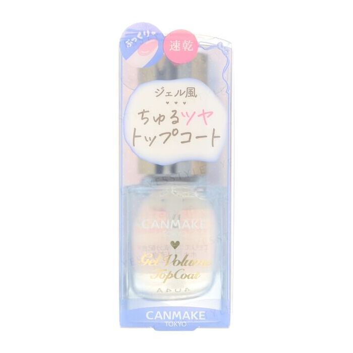 Canmake Nail Gel Volume Top Coat - 10ml