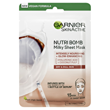 Garnier Nutri Bomb Milky Sheet Mask Hyaluronic Acid & Coconut Milk