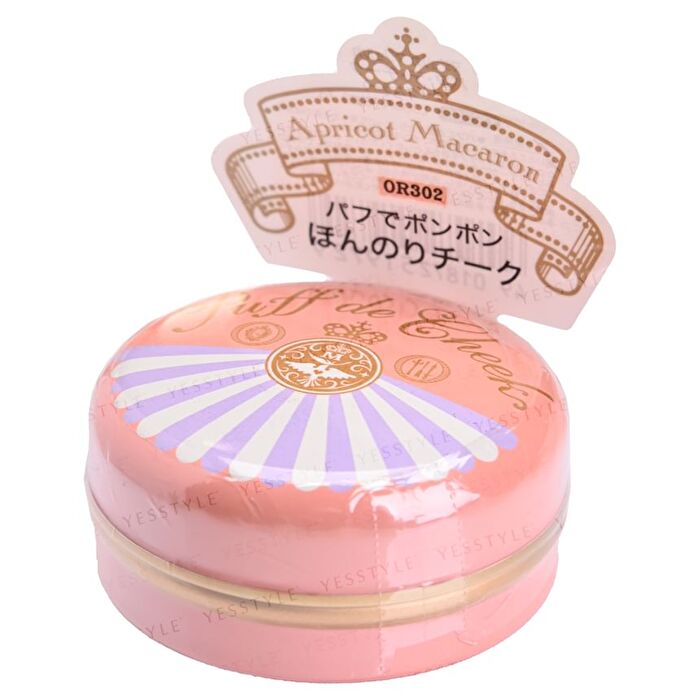 Majolica Majorca Puff De Cheek - OR302 Apricot Macaron