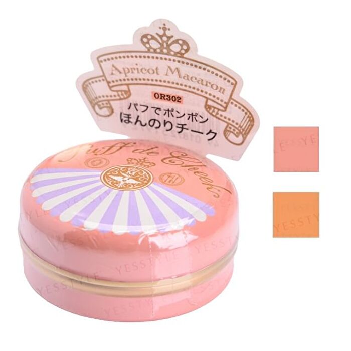 Majolica Majorca Puff De Cheek - OR302 Apricot Macaron