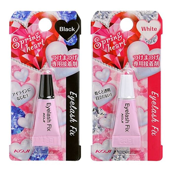 Spring Heart Eyelash Fix Glue - Black