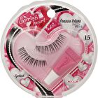 Spring Heart Eyelash - 01 Natural - 1 pair