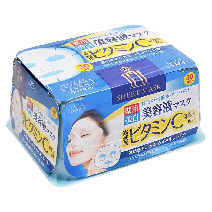 Clear Turn Essence Mask - Vitamin C - 30 pcs