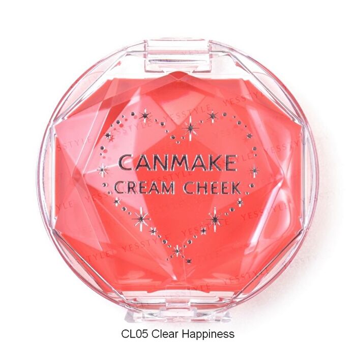 Cream Cheek - CL01 Clear Red Heart