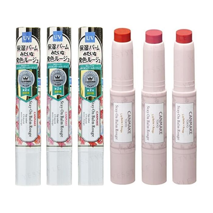 Canmake Stay-On Balm Rouge SPF 11 PA+ - 03 Tiny Sweetpea